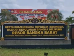 Sejumlah PJU di Polres Bangka Barat Bergeser, Kapolsek Jebus Kini Jabat Wakapolres 