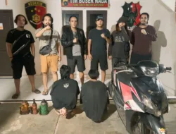 Bobol Gudang Bengkel Mobil, Dua Pelaku Curat di Selindung Diciduk Tim Buser Naga Polresta Pangkalpinang