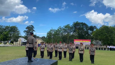 Sepuluh Orang  PJU di Polres Bangka Resmi Berganti, Inilah Nama-namanya