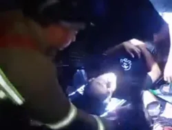 Diduga Mabuk, Seorang Pengendara Motor Jatuh ke Jurang Sedalam 7 Meter di Sungailiat