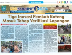 Tiga Inovasi Pemkab Bangka Tengah Masuk Tahap Verifikasi Lapangan 
