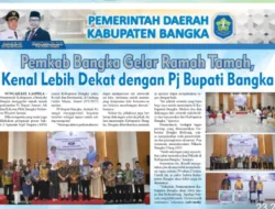 Pemkab Bangka Gelar Ramah Tamah, Kenal Lebih Dekat dengan Pj Bupati Bangka