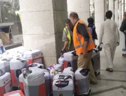 Jemaah Kloter 8 PLM Asal Babel Bertolak ke Mekkah, Suhu Capai 41°C