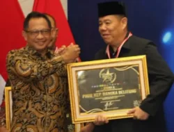 Hidayat Arsani Terima Penghargaan SPM Award dari Kemendagri, Bangka Belitung Raih Juara II Nasional