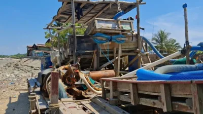 Tiga Unit PIP di Perairan Keranggan Diamankan Polisi