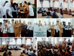 Bupati Bangka Tengah, Algafry Rahman Salurkan Beasiswa untuk 417 Siswa
