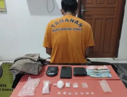 Edarkan Sabu di Parittiga Warga Jambi Diringkus Polisi, Barang Bukti 11 Paket