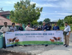 Tebar Kurban di Bangka Barat, Warga: PT Timah Tak Pernah Absen Berbagi