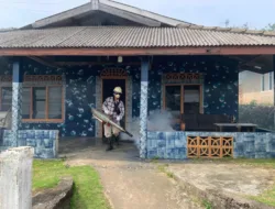 Cegah DBD, PT Timah Gercep Lakukan Fogging di Desa Gemuruh