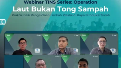 PT Timah Gelar Webinar Laut Bukan Tong Sampah: Dorong Pertambangan Laut Ramah Lingkungan dan Bebas Plastik