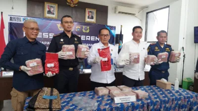 BNN Babel Gagalkan Penyelundupan Sabu 15 Kilogram, Tiga Tersangka Terancam Hukuman Mati
