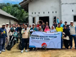 Touring Menjejak Manfaat: YBM PLN Babel Salurkan Bantuan Hingga Pelosok Desa