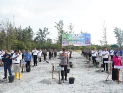 Sambut Hari Bhayangkara, Polda Babel Hijaukan 20 Hektar Lahan Eks Tambang