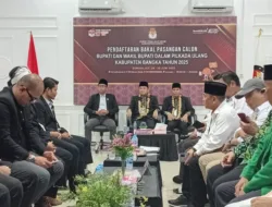 Aksan-Rustam Daftar ke KPU Bangka, Jadi Arus Baru Bangka Maju