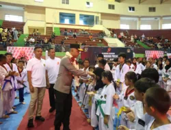 Jelang Hari Bhayangkara ke-79, 475 Atlet Berlaga di Kejuaraan Taekwondo Piala Kapolda Babel Cup 2025