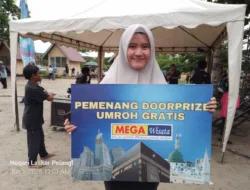 Awalnya Hanya Iseng, Ternyata Mahasiswi UBB Ini Dapat Hadiah Umroh Jalan Santai Festival Pasir Padi ke 6