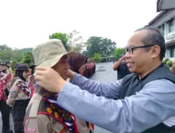 Kwarcab Bangka Kirim 570 Anggota Ikuti Jambore Daerah ke V Babel, Ini Harapan Pihak Pemkab Bangka