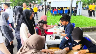 Gelar Car Free Day, Polresta Pangkalpinang Ajak Masyarakat Bergembira di HUT ke 79 Bhayangkara