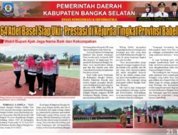 64 Atlet Bangka Selatan Siap Ukir  Prestasi di Kejurda Tingkat Provinsi Babel
