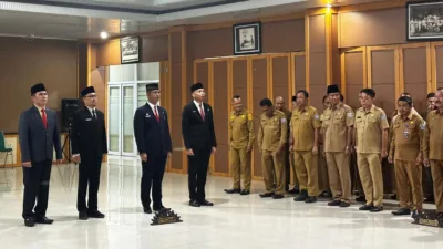 Wakil Bupati, Debby Lantik dan Geser Pejabat Eselon II di Lingkungan Pemkab Basel
