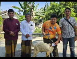 Pesona Bay Wiew Hotel  Berbagi, Serahkan Hewan Kurban di Masjid Al-Muhajirin Rambak