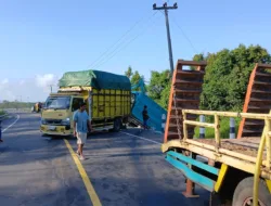 Kecelakaan Beruntun di Jalan Desa Bikang–Jeriji, Satu Nyawa Melayang dan Empat Luka-Luka