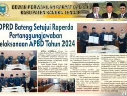 DPRD Bangka Tengah Setujui Raperda Pertanggungjawaban Pelaksanaan APBD Tahun 2024