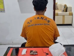 Coba Kelabui Petugas, DM Tak Berkutik Saat Ketahuan Miliki Sabu 
