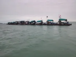 Tambang Ilegal di Perairan Teluk Inggris Ditarik Aparat
