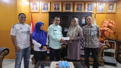 KORPRI Pemprov Babel Berikan Santunan Kepada Keluarga Alm Habi Arsa