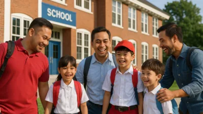 Bangun Kedekatan Emosional Sejak Dini: Ayah, Ayo Antar Anak ke Sekolah!