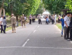 Polres Babar Gelar OPM Gabungan di Lokomobil Mentok