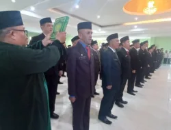 122 Pejabat Eselon III dan IV Resmi Dilantik, Hidayat Arsani Ingatkan Jangan Ada yang Main Politik