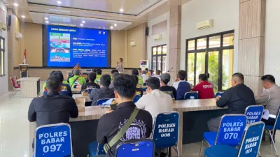 Kapolres Bangka Barat Kumpulkan Sopir Ambulans Desa, Ini yang Dibahas