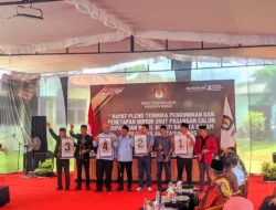Inilah Nomor Urut Pasangan Calon Bupati-Wakil Bupati Bangka, Nomor 1 Fery-Syahbudin, Nomor 2 Naziarto-Usnen, Nomor 3 Aksyan-Rustam dan Nomor 4 Andi-Budiyono