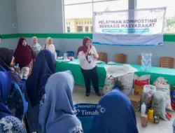 Ubah Sampah Jadi Manfaat, PT Timah Gelar Pelatihan Komposting