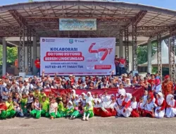 Gotong Royong untuk Merah Putih, PT Timah dan Pemda  Kolaborasi Jaga Kebersihan Destinasi Wisata Pantai Nyiur Melambai 