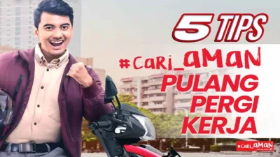 5 Tips Cari Aman Pulang Pergi Kerja