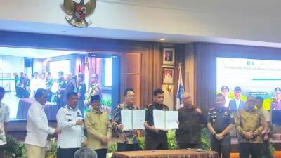 Menteri Desa Saksikan MoU Dana Desa: Sinergi Daerah, Kejaksaan, dan PT Timah Perkuat Ekonomi Desa di Babel