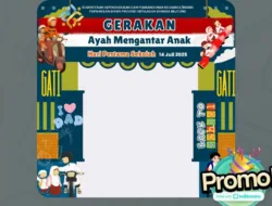 Khusus Ayah di Babel, Ini Link Twibbon Ayah Mengantar Anak ke Sekolah, Jangan Lupa Unggah di Medsos!