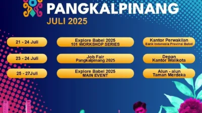 Ini Event Spektakuler di Pangkalpinang Jelang Akhir Juli 2025: Edukasi, Karir, hingga Hiburan!