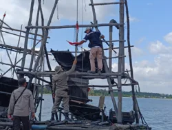 Jaga Aset Negara, PT Timah Bersama Tim Gabungan Gelar Penertiban Tambang Ilegal di Merbuk