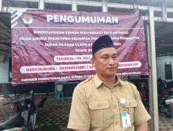 Calon Anggota KPPS Ditelusuri Rekam Jejaknya, PPK Merawang Waspadai Indikasi Politik