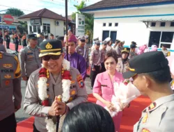 Pedang Pora Sambut Kapolresta Baru Kombes Pol Max Mariners, Tegaskan Komit Berikan Pelayanan dan Perlindungan