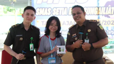 Lewat Program Jaksa Masuk Sekolah, Kejari Bangka Kenalkan Sembilan Sikap Antikorupsi ke Pelajar