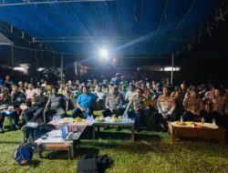 Nobar AFF U23 di Satkamling Cempedak Keramat, Kapolresta Pangkalpinang Tegaskan Satkamling Sebagai Tangan Kanan Kepolisian