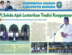 Pj Sekda Ajak Lestarikan Tradisi Keagamaan