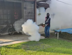 Cegah DBD, PT Timah Area Kundur Lakukan Fogging di Permukiman dan Sarana Umum