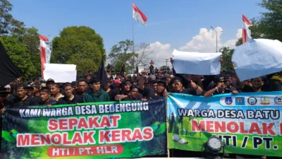 Ratusan Massa Kembali Beraksi Tolak HTI, Didit: DPRD Rekomendasi Pencabutan Izin