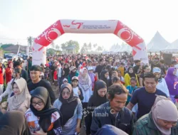 Ribuan Warga Belinyu Tumpah Ruah Ikuti Pekan Sehat HUT ke-49 PT Timah Tbk